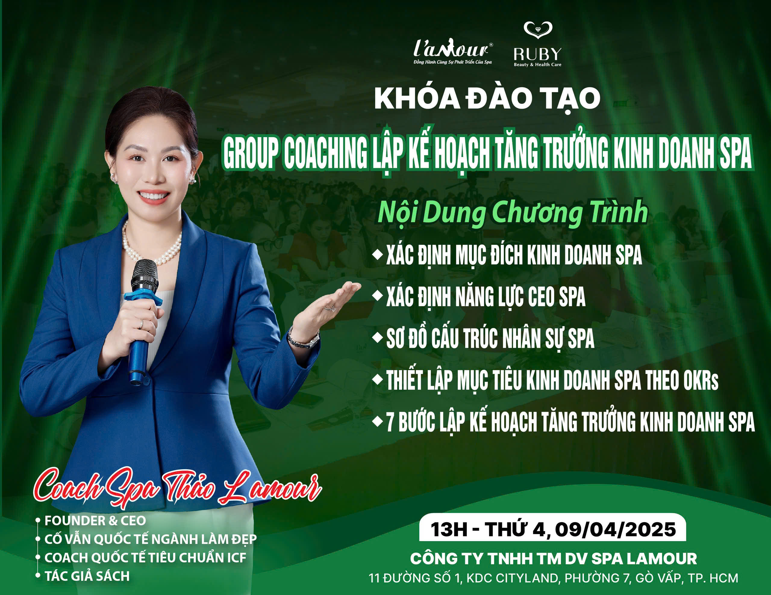 Lập kế hoạch tăng trưởng kinh doanh Spa